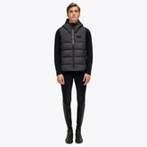 CT Mens Geo Cut Nylon Hooded Puffer Vest